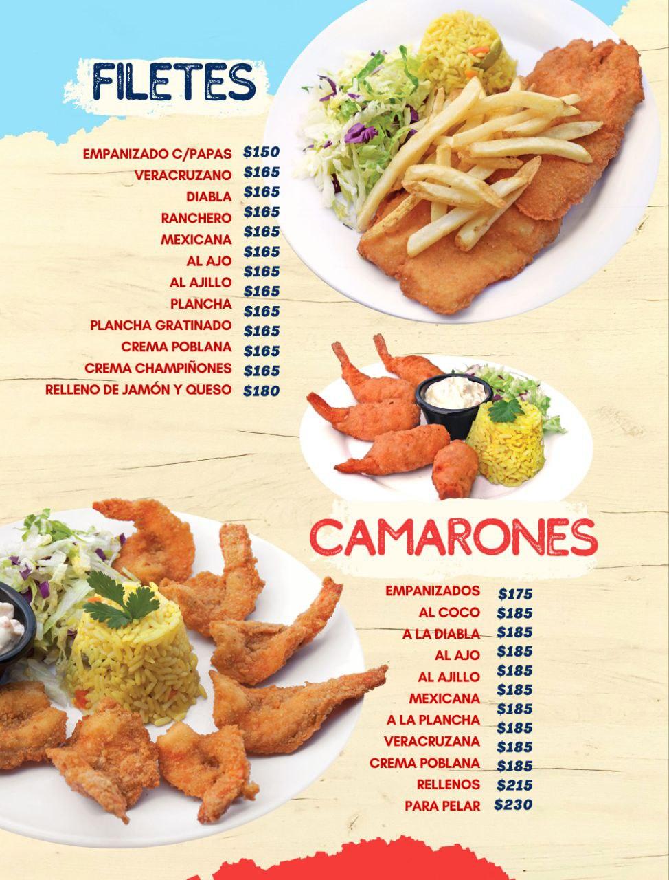 Filetes / Camarones